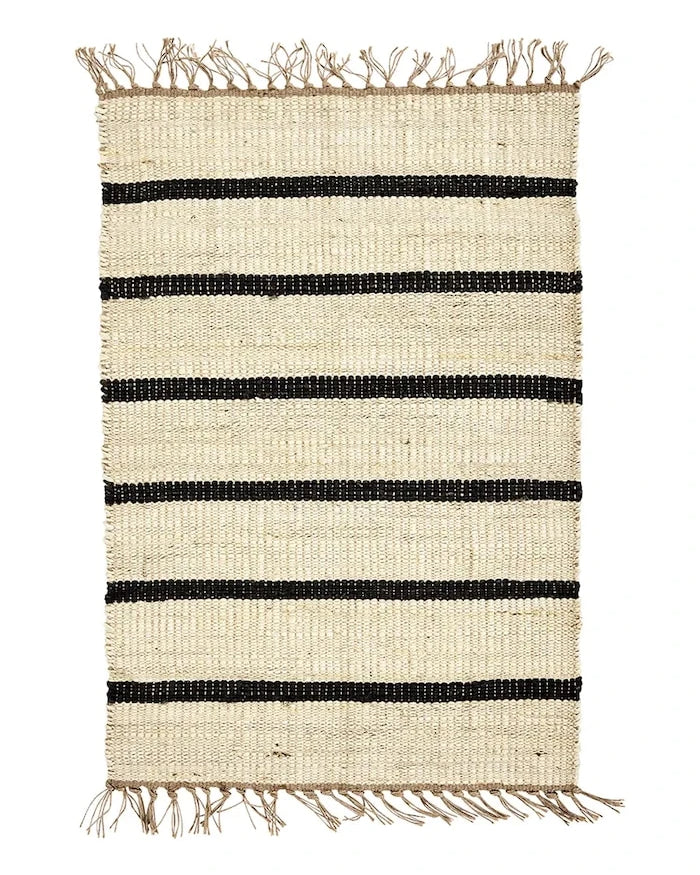 House Doctor büyük jüt kilim 90 x 60 cm