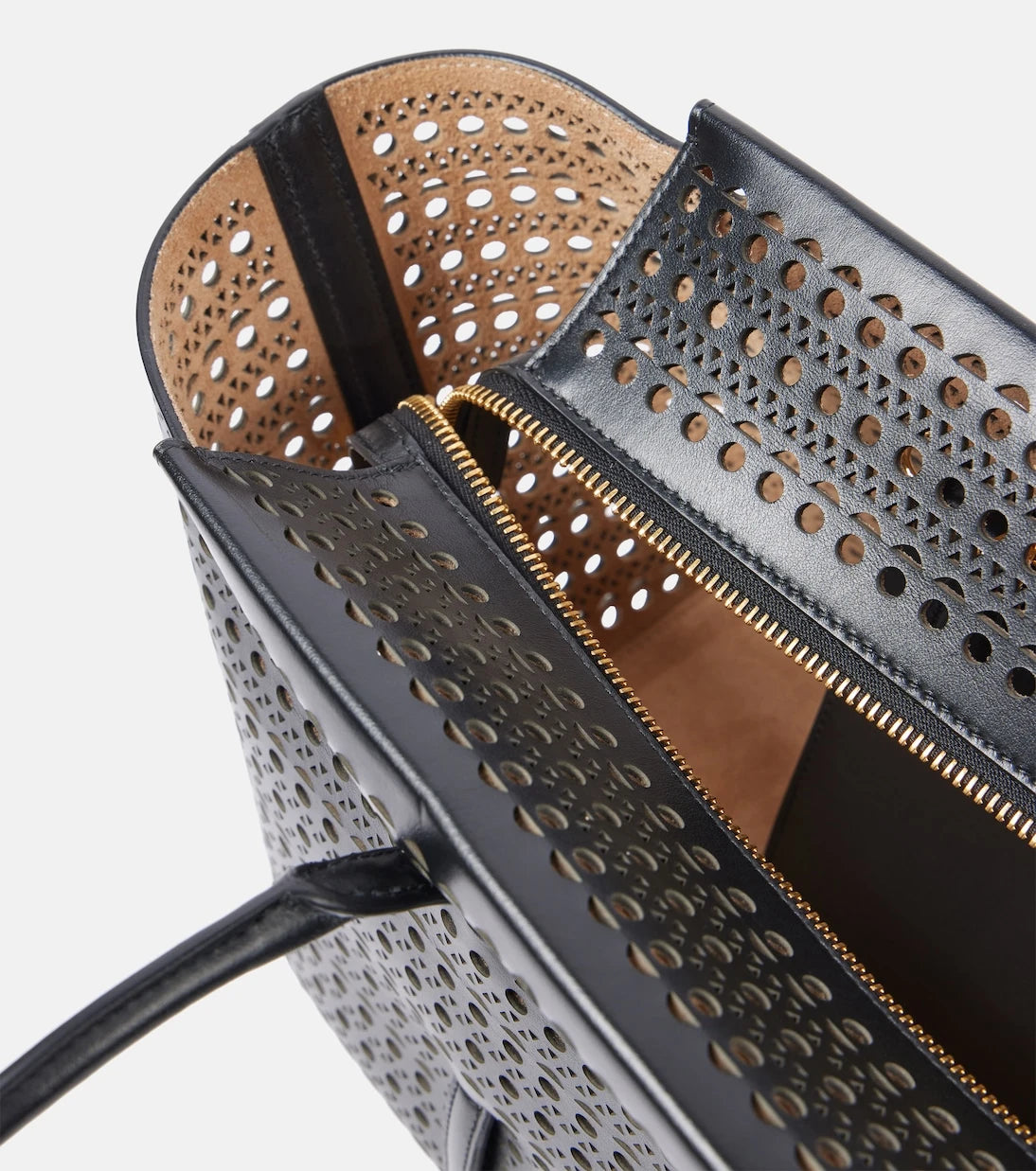 Alaïa - New Mina 32 leather shoulder bag