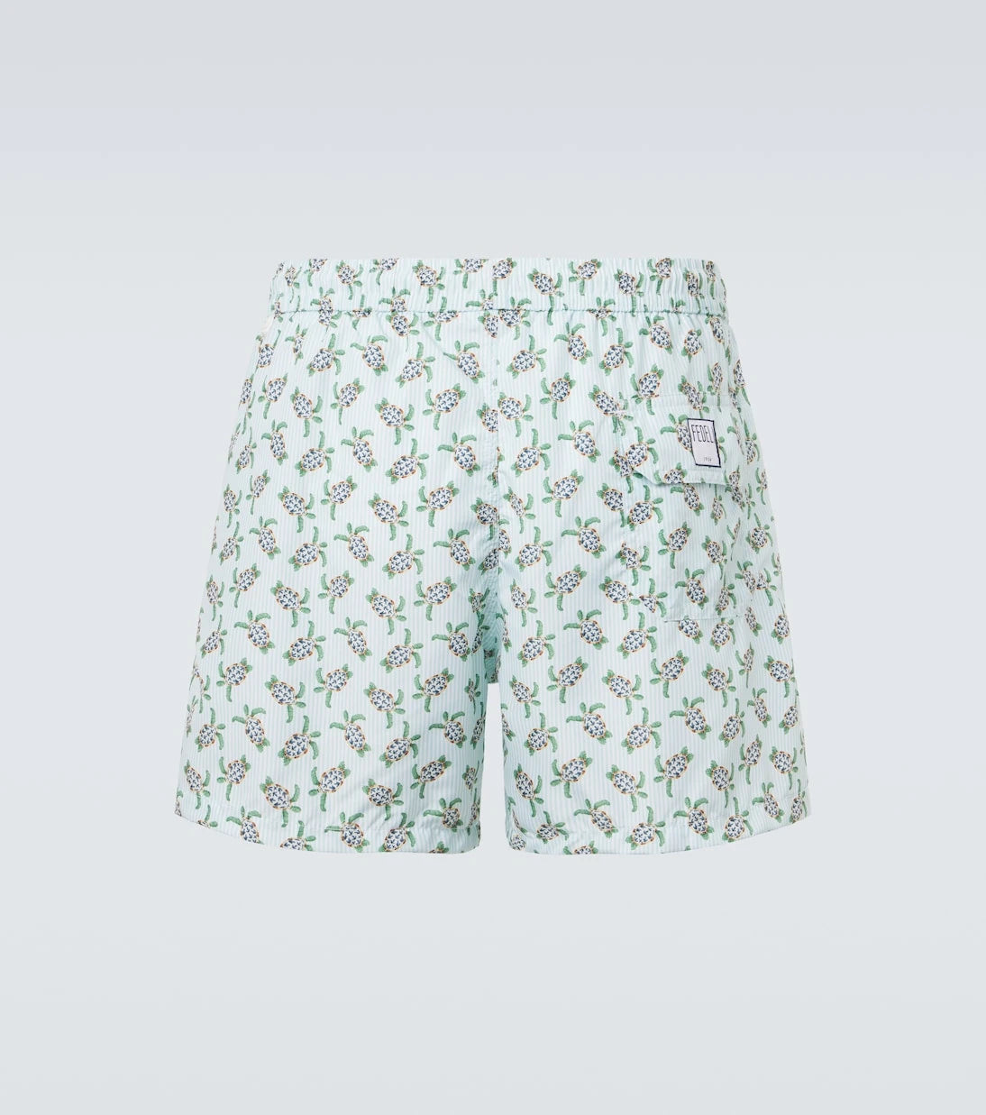 Fedeli - Madeira printed swim trunks