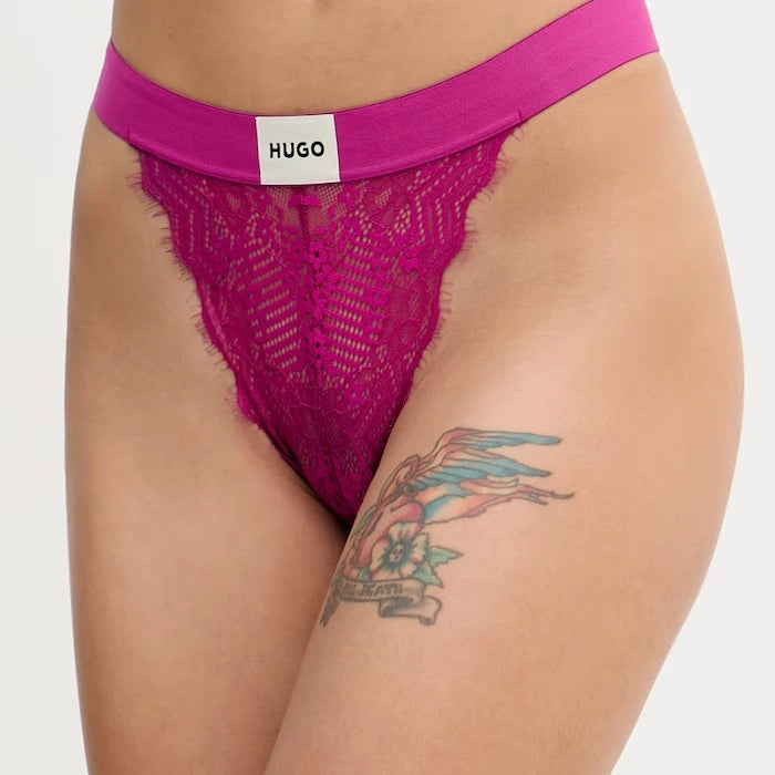 HUGO dantelli kadın brief BRIEF RL LACE