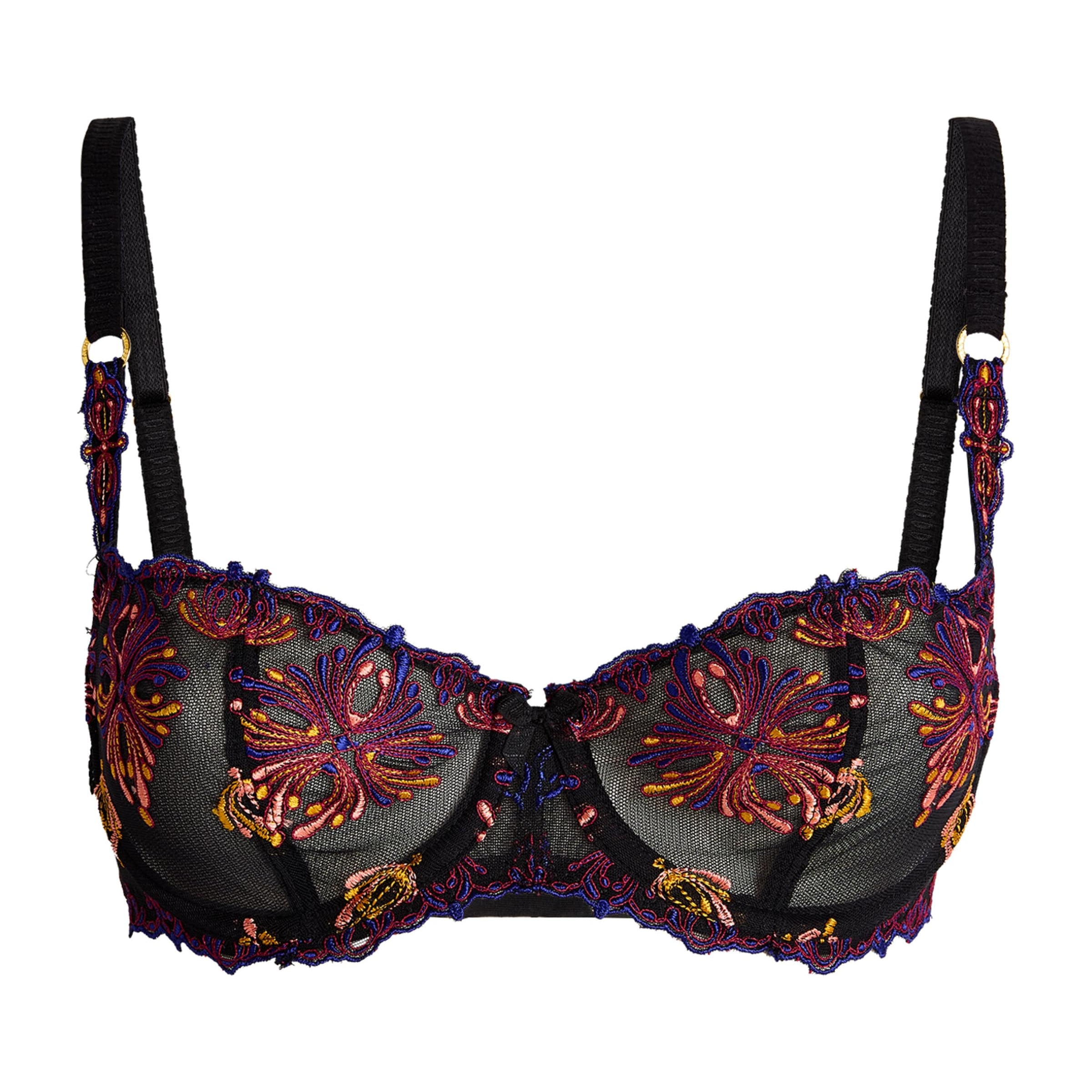 Champs Elysees Balconette Bra B25 BLACK JEWEL