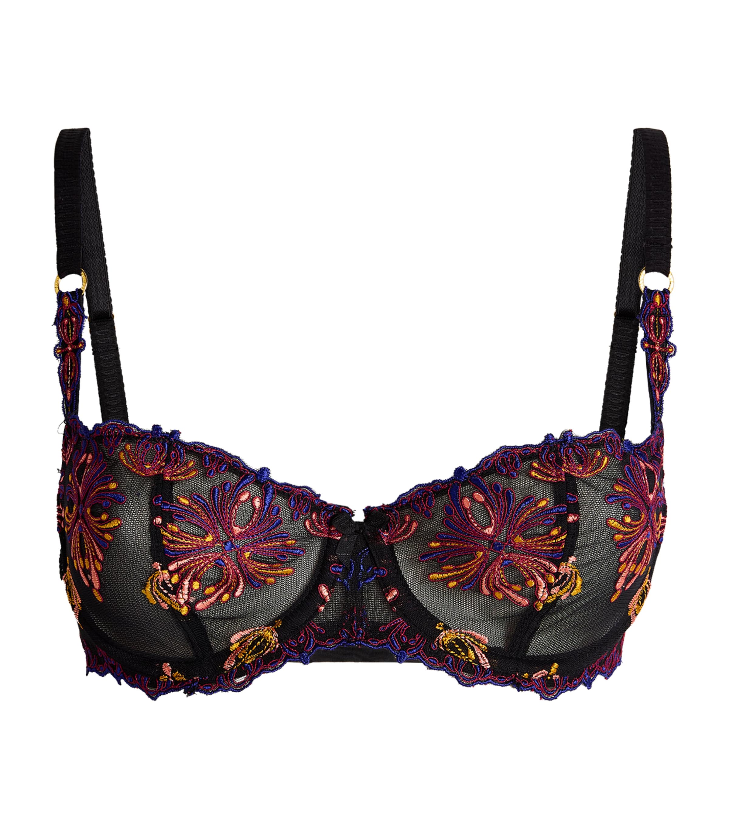 Champs Elysees Balconette Bra B25 BLACK JEWEL