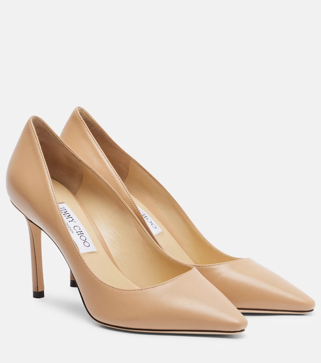 Jimmy Choo - Romy leather pumps