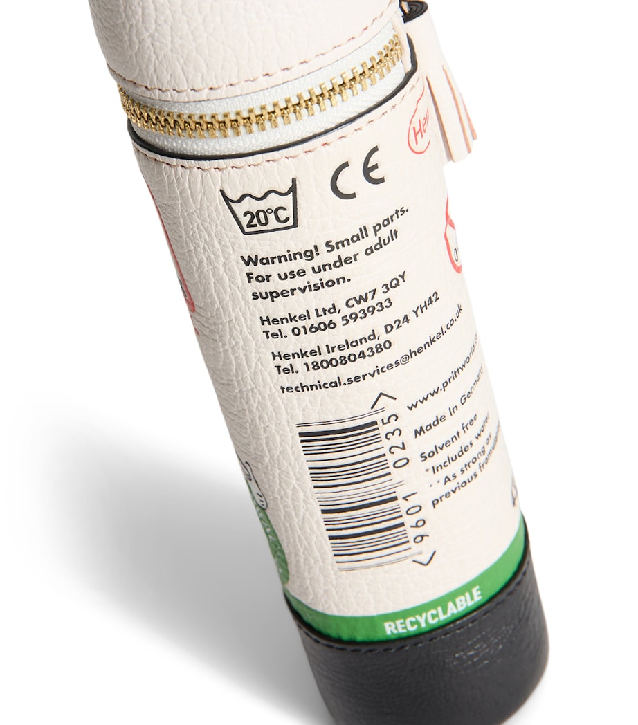 Leather Pritt Stick Pencil Case