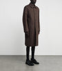 DRIES VAN NOTEN Brown Water-Repellent Car Coat