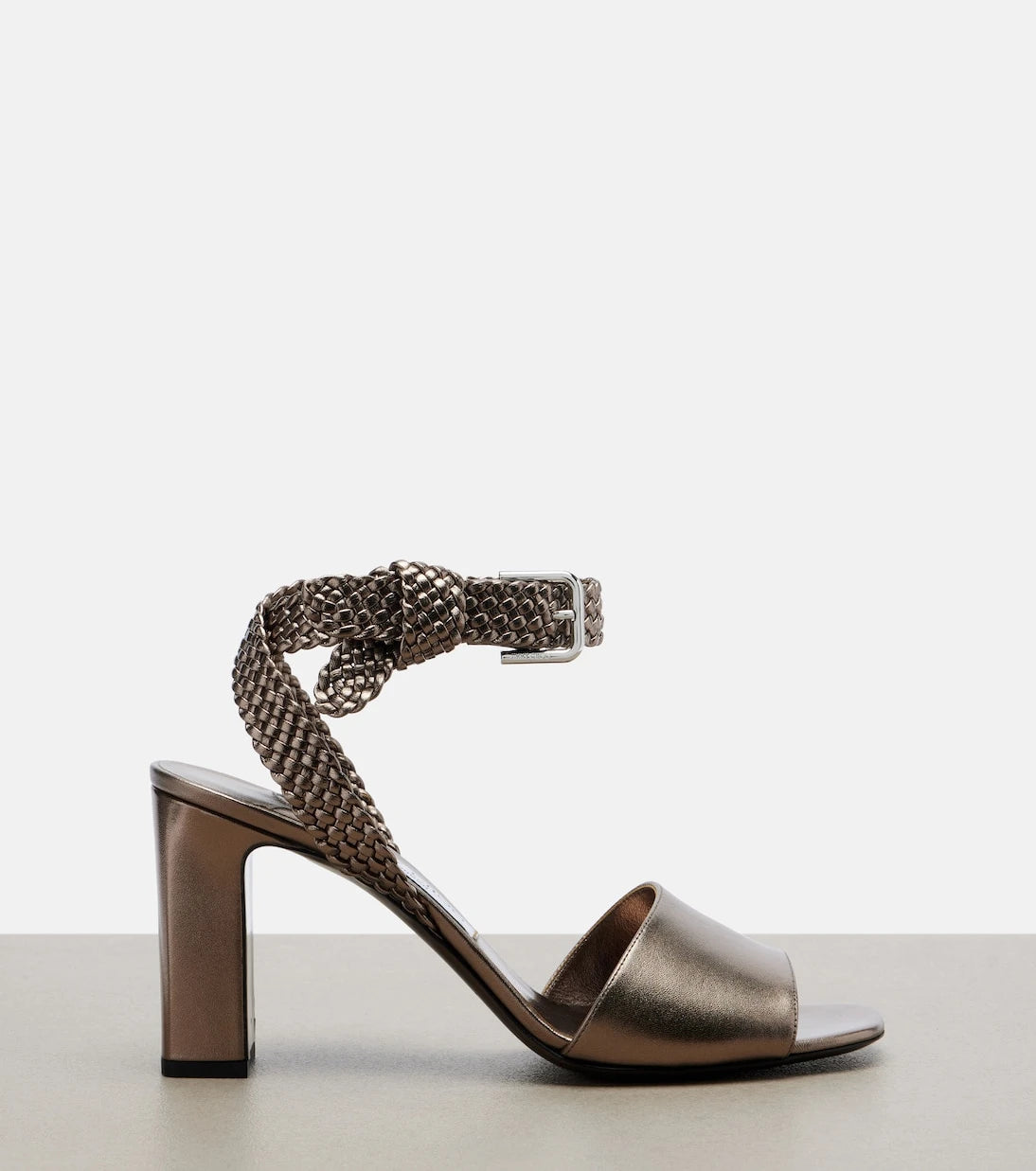 Jimmy Choo - Rori metallic leather sandals