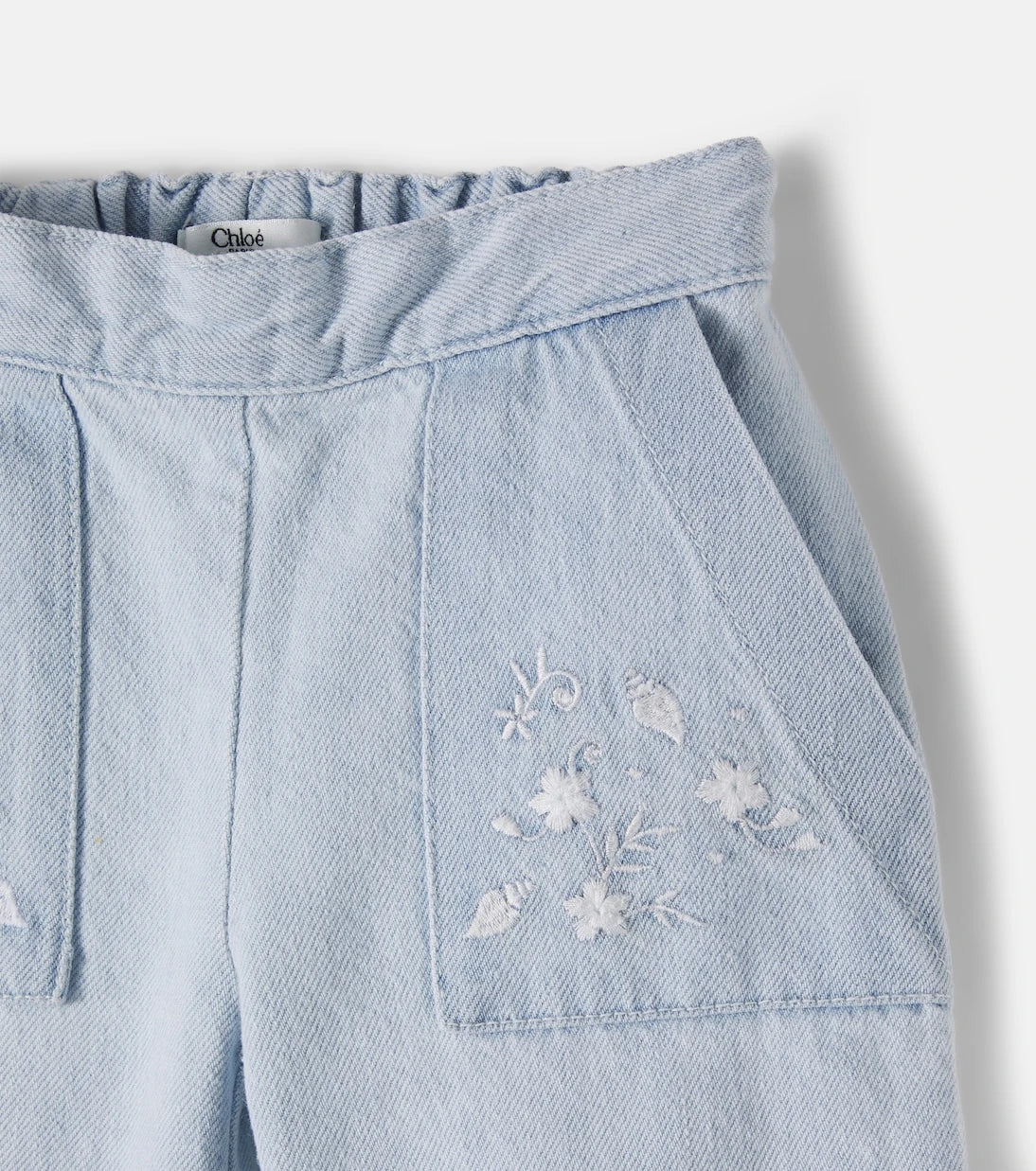 Chloé Kids - Baby floral jeans