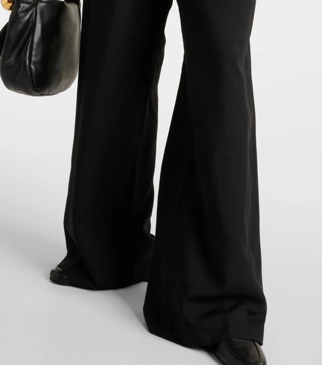 Joseph - Forest wool-blend voile wide-leg pants