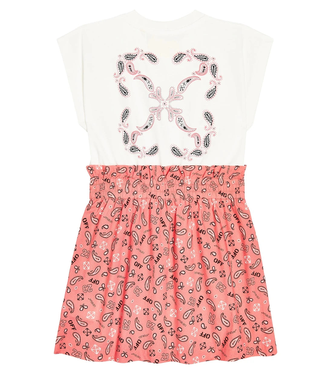 Off-White Kids - Bandana cotton dress