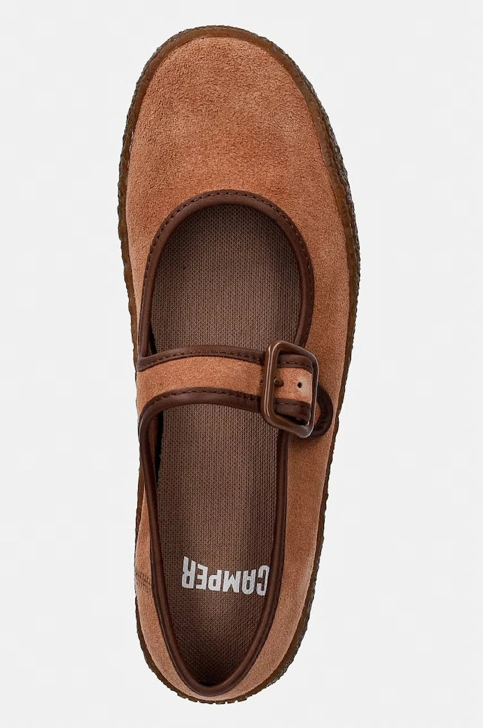 Camper балеринки от велур Peu Tereno