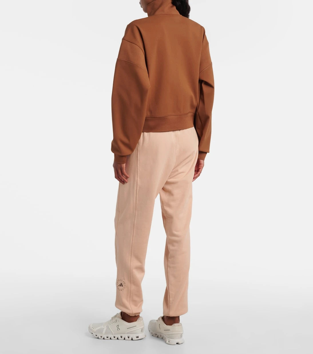 Adidas by Stella McCartney - Cotton jersey sweatpants