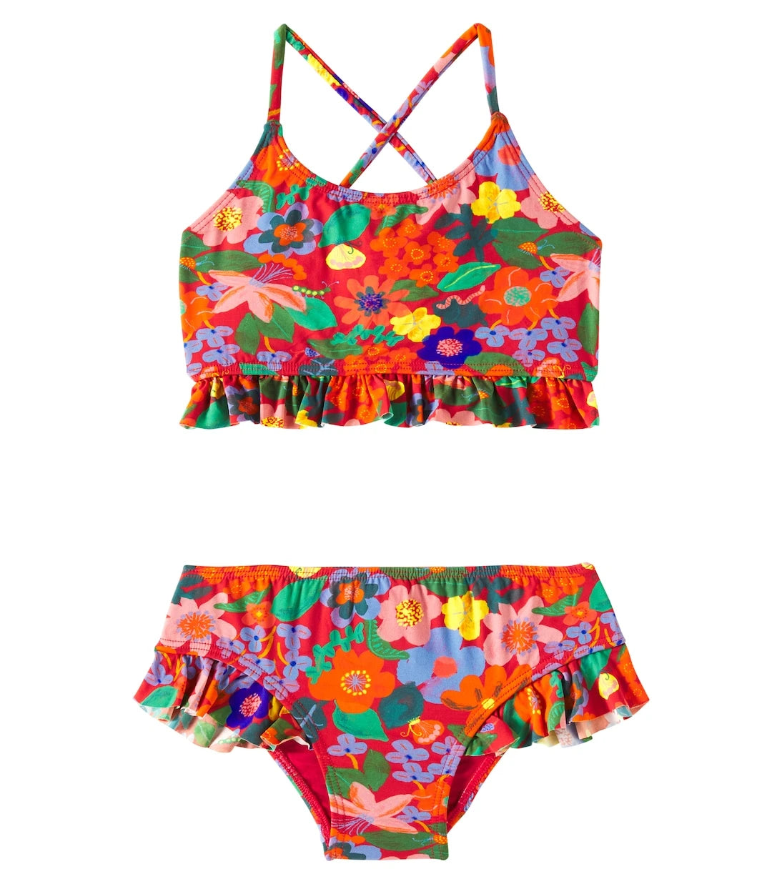 Fábula - Recanto Das Flores ruffled bikini