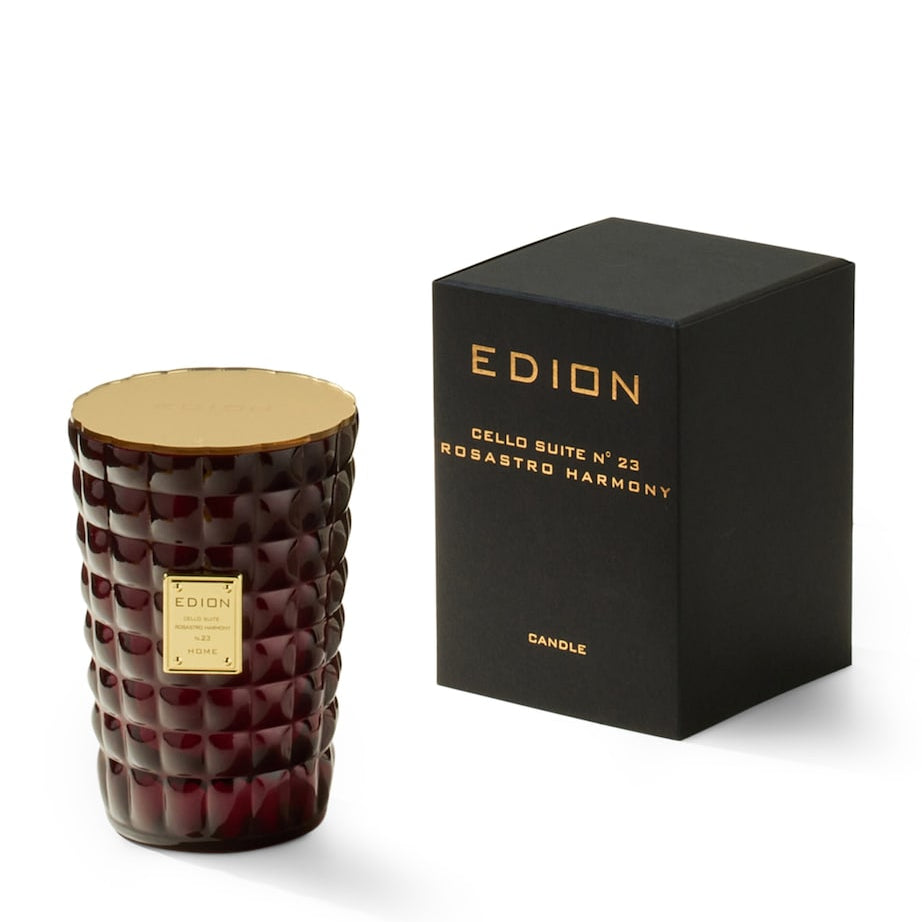 EDION Cello Suite No.23 Rosastro Harmony Candle (500g)