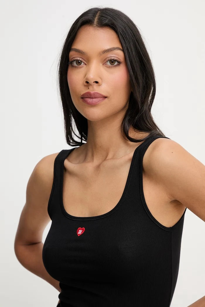 HUGO modал kadın top HUGO HEART VEST