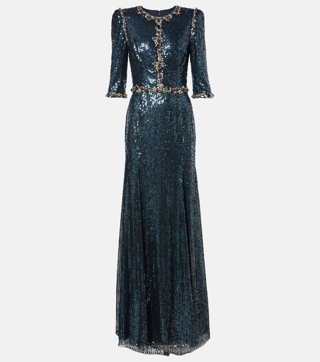 Jenny Packham - فستان Pretty Thing مطرز بالترتر