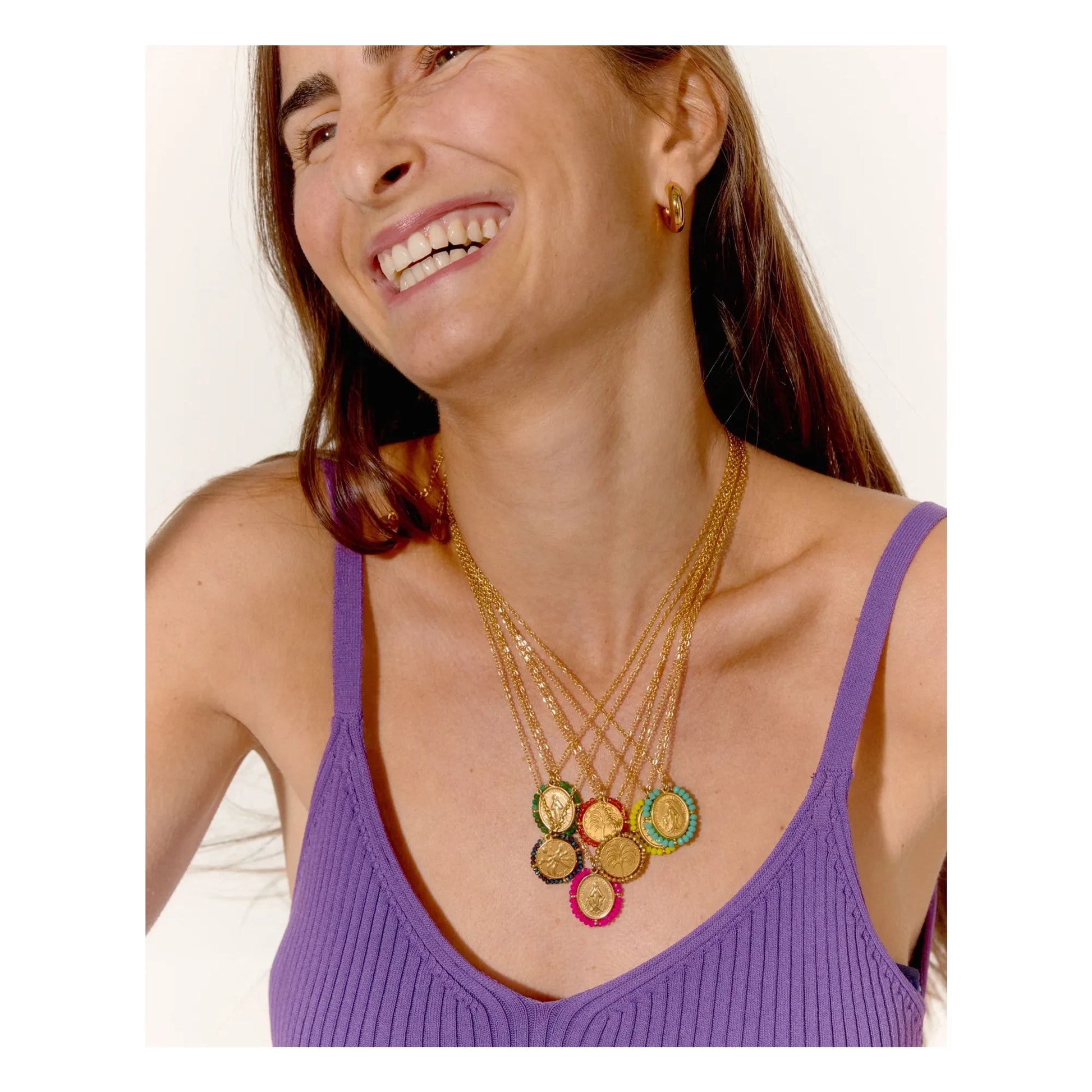 Palas - Santa Maria necklace | Forest Green