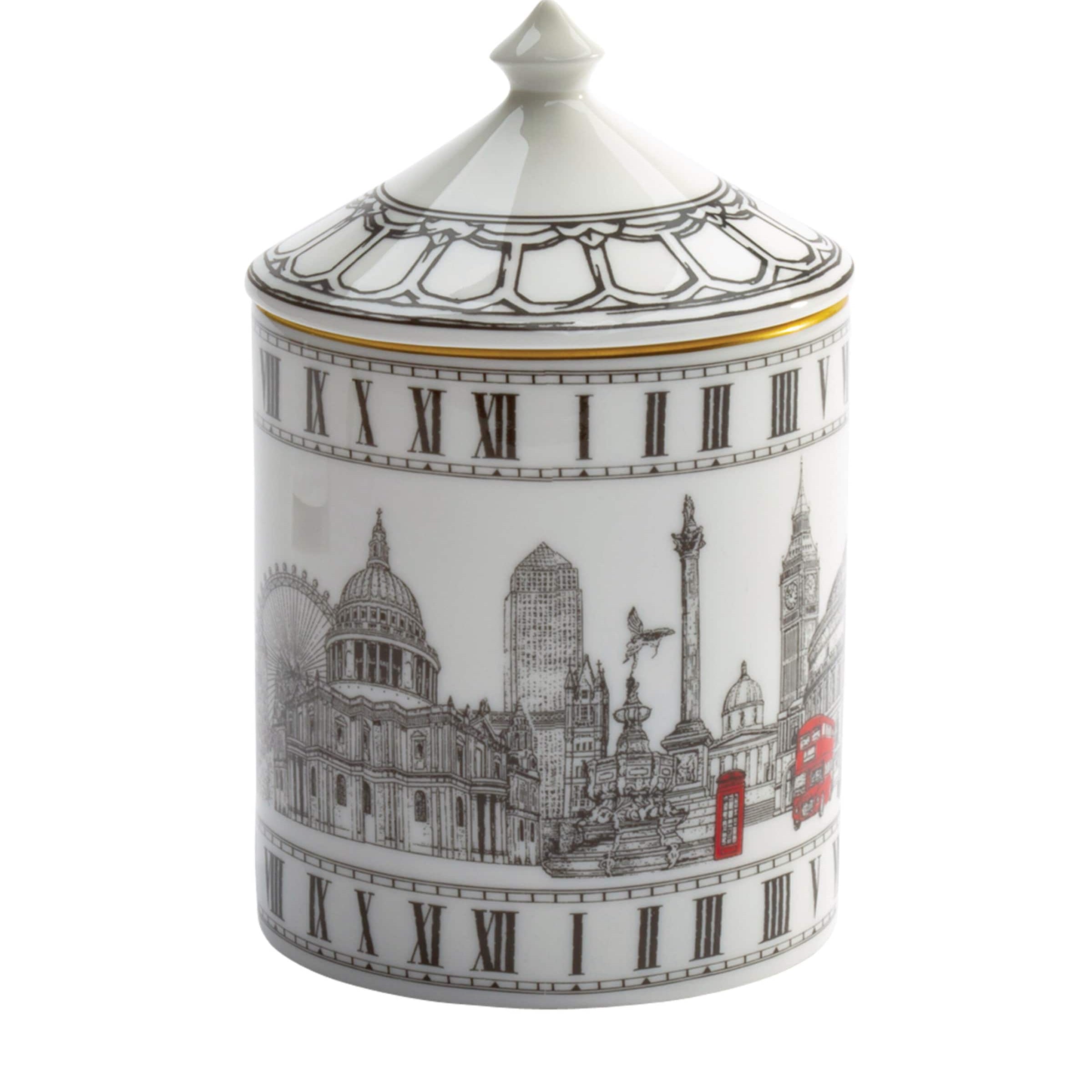 London Icons Lidded Candle