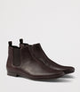 Prada Leather Chelsea Boots