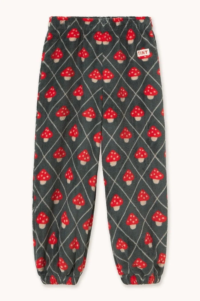 Çocuklar için polar spor pantolon MUSHROOMS POLAR SWEATPANT
