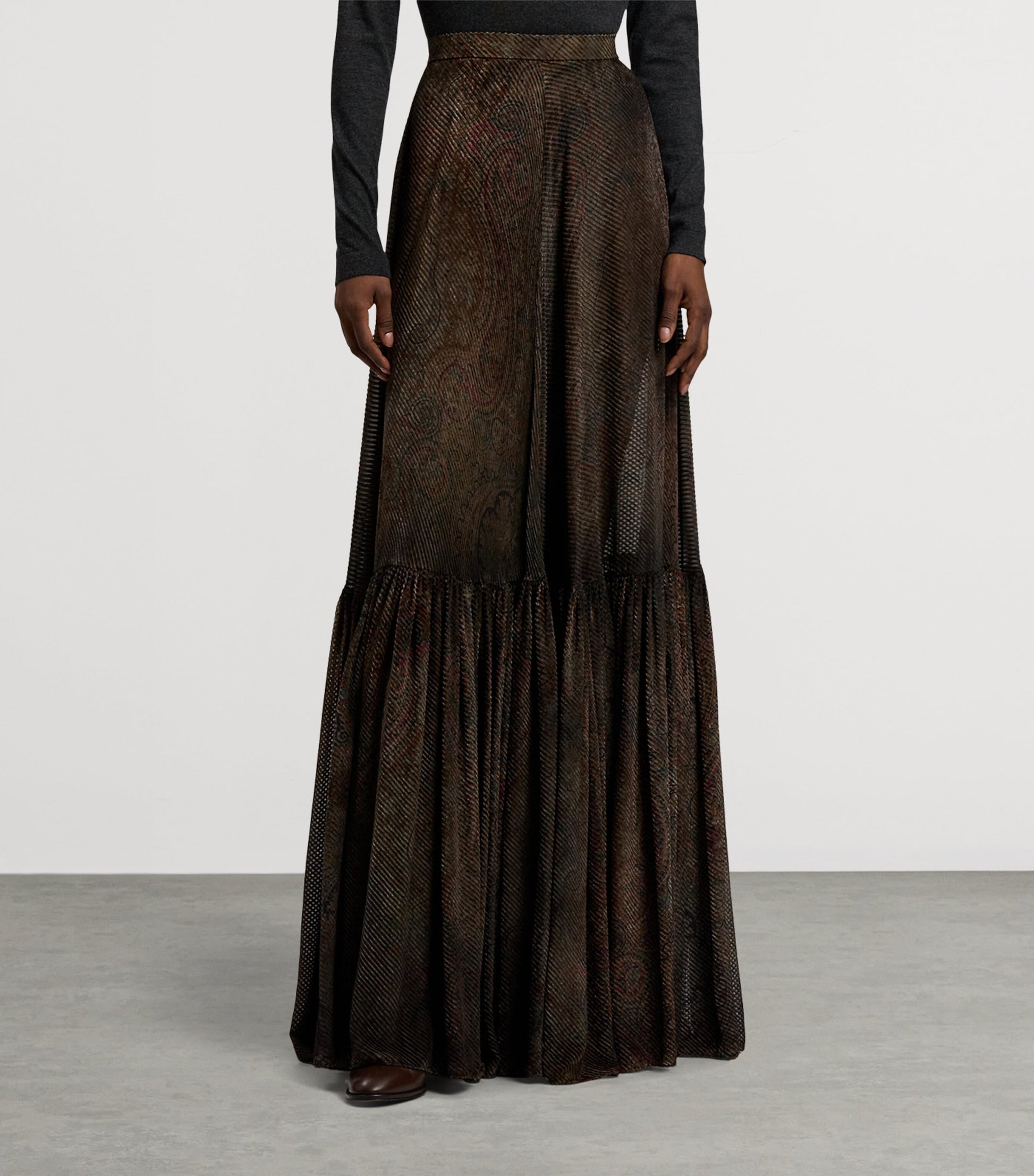 Velvet Devoré Carlita Maxi Skirt