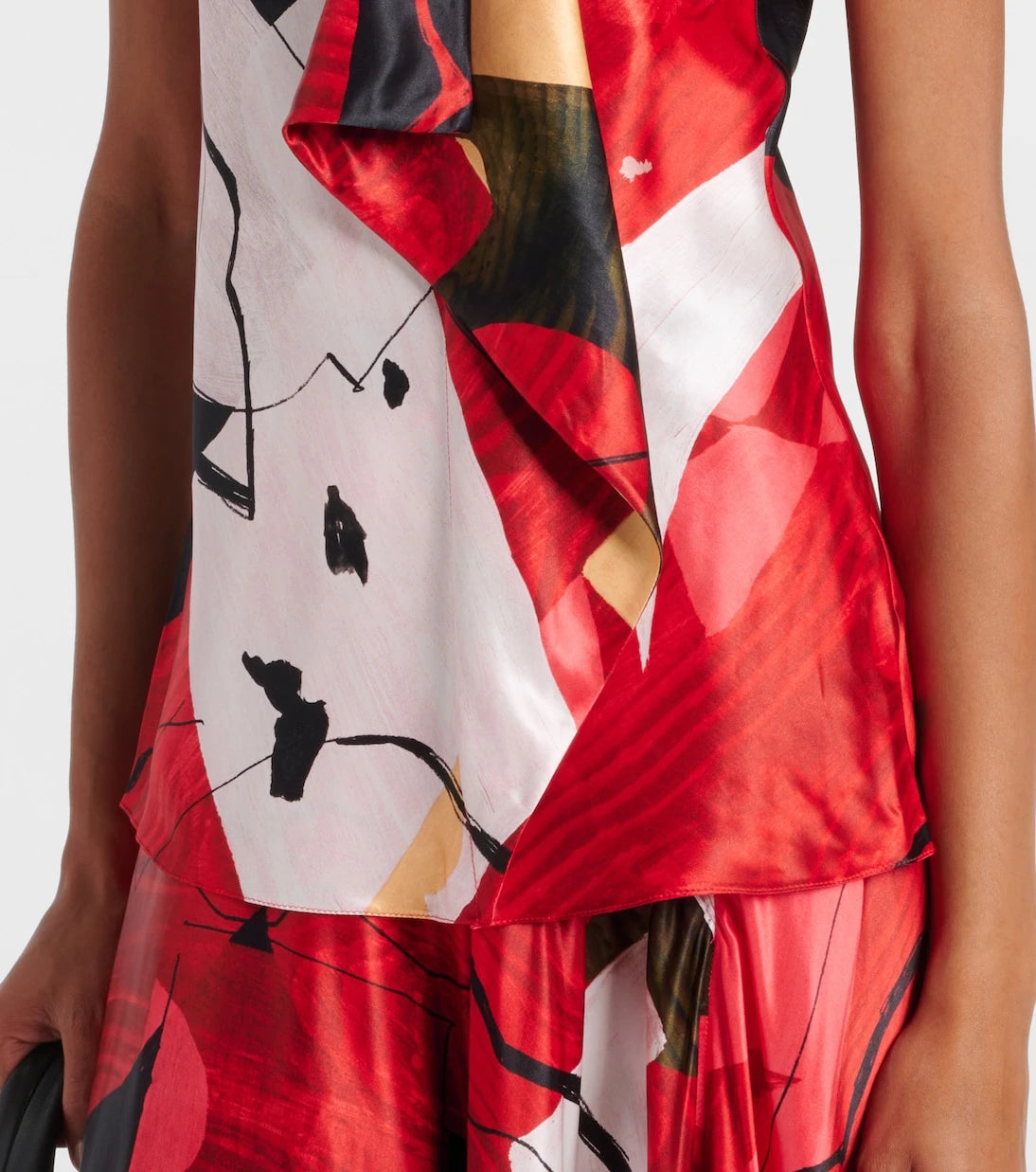 Roksanda - Kiara printed satin top