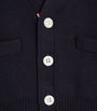 Thom Browne Kids Milano-Stitch 4-Bar Cardigan (2-12 Years)