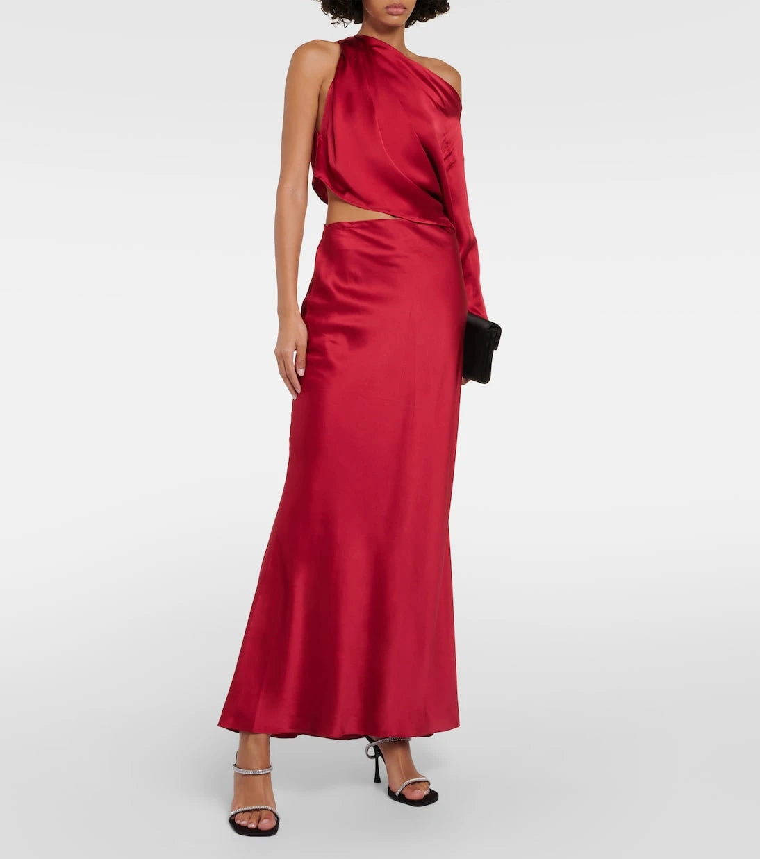 The Sei - Silk satin maxi skirt