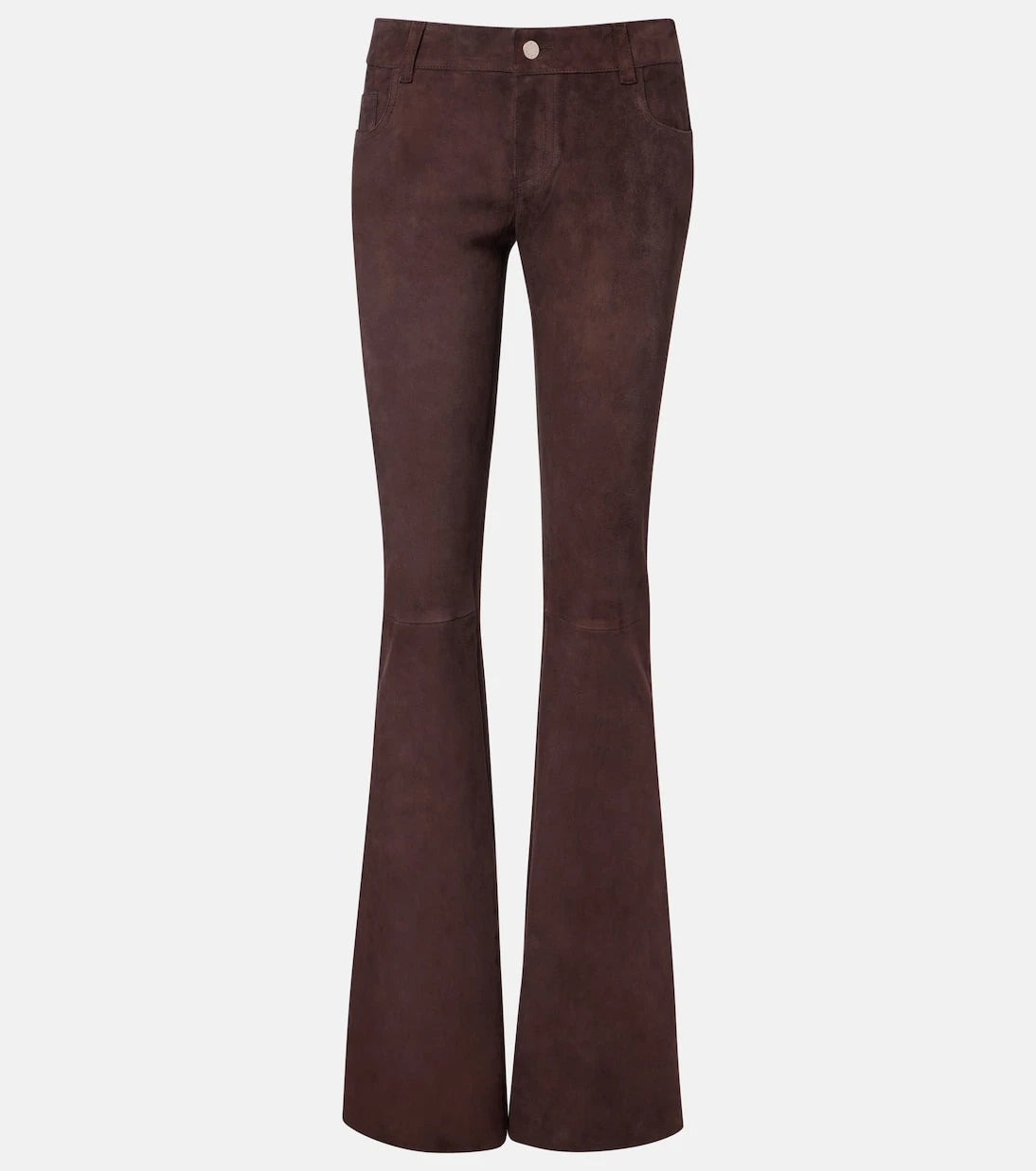 Stouls - Pawlonia suede flared pants