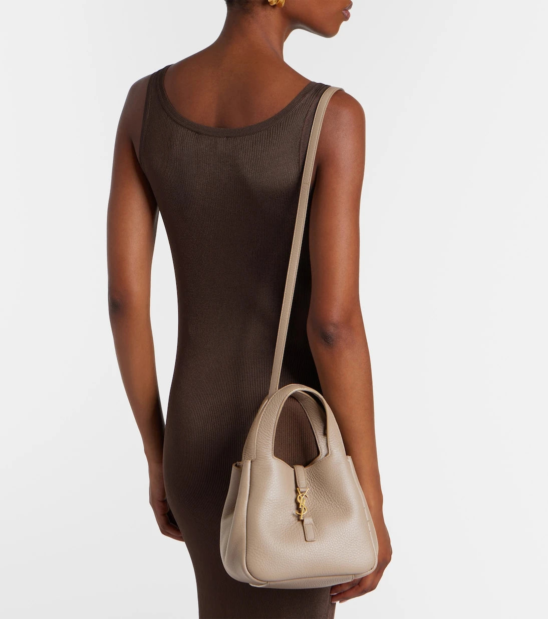 Saint Laurent - Le 5 à 7 Bea Baby leather top-handle bag