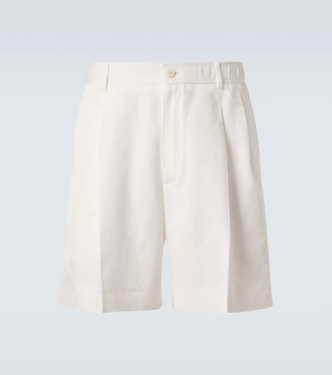 Brioni - Linen and cotton shorts