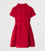 Burberry Kids Red Cotton Polo Dress (3-12 Years)