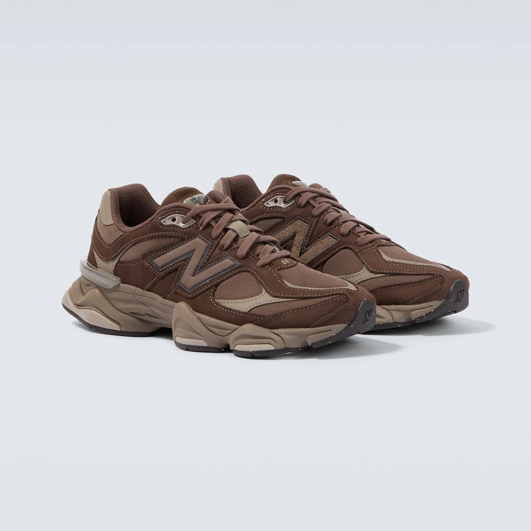 New Balance - 9060 suede-trimmed sneakers
