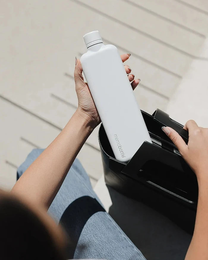 Бутилка за вода Memobottle Stainless Steel Slim 600 ml