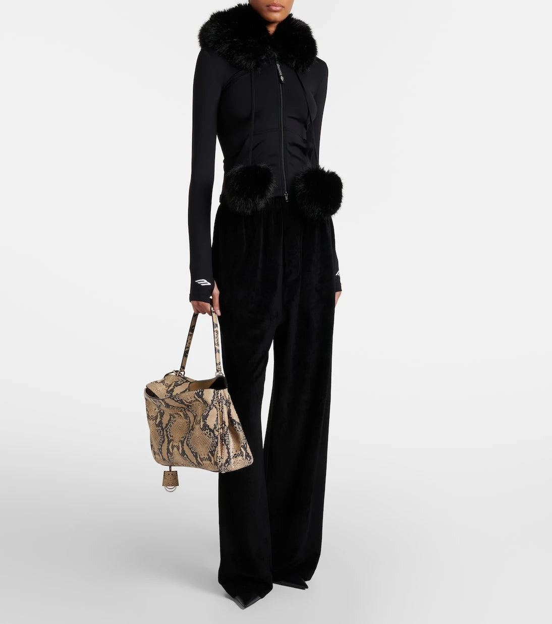 Balenciaga - Rodeo Medium leather tote bag