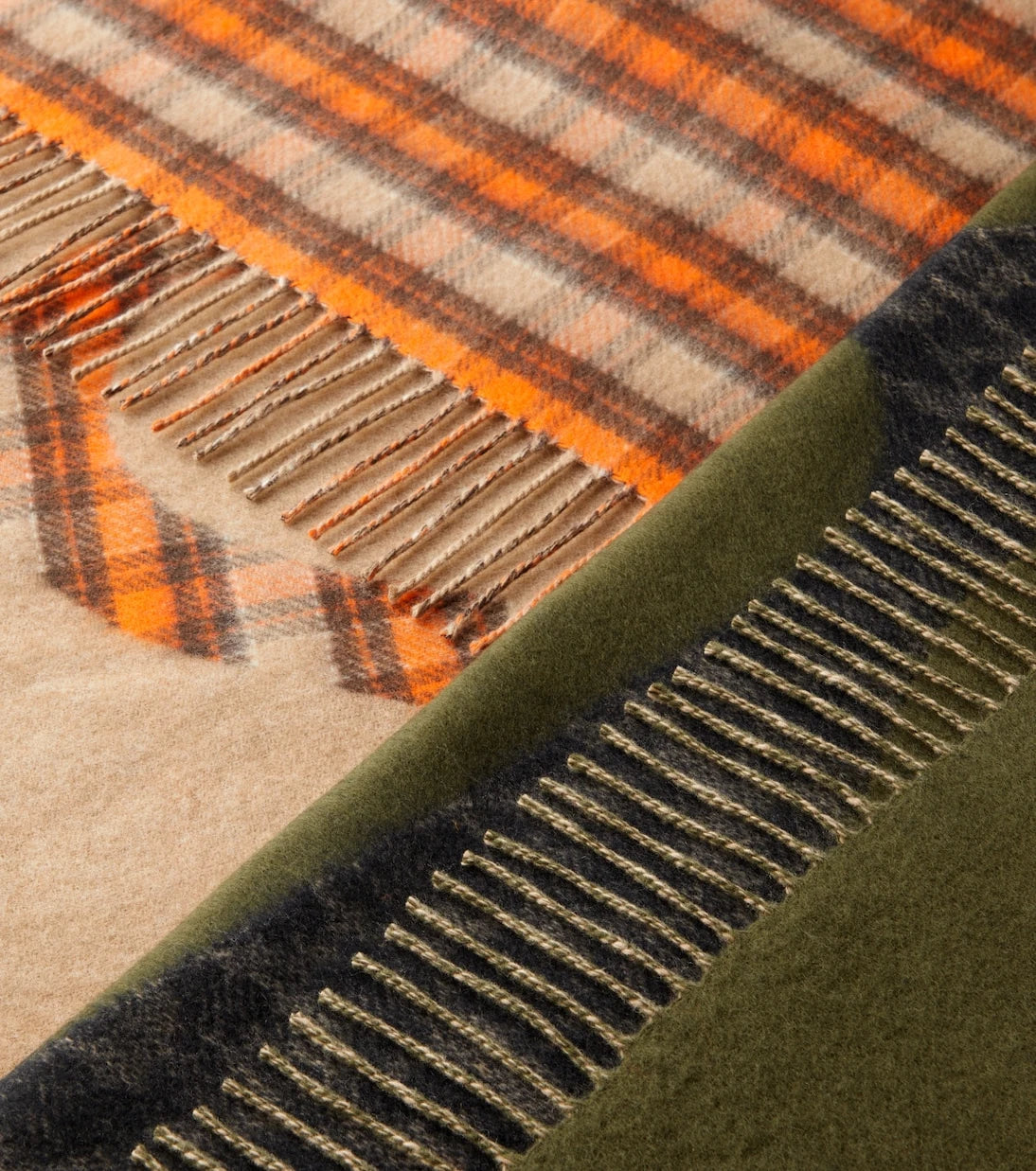 Loewe - Anagram checked wool and cashmere blanket