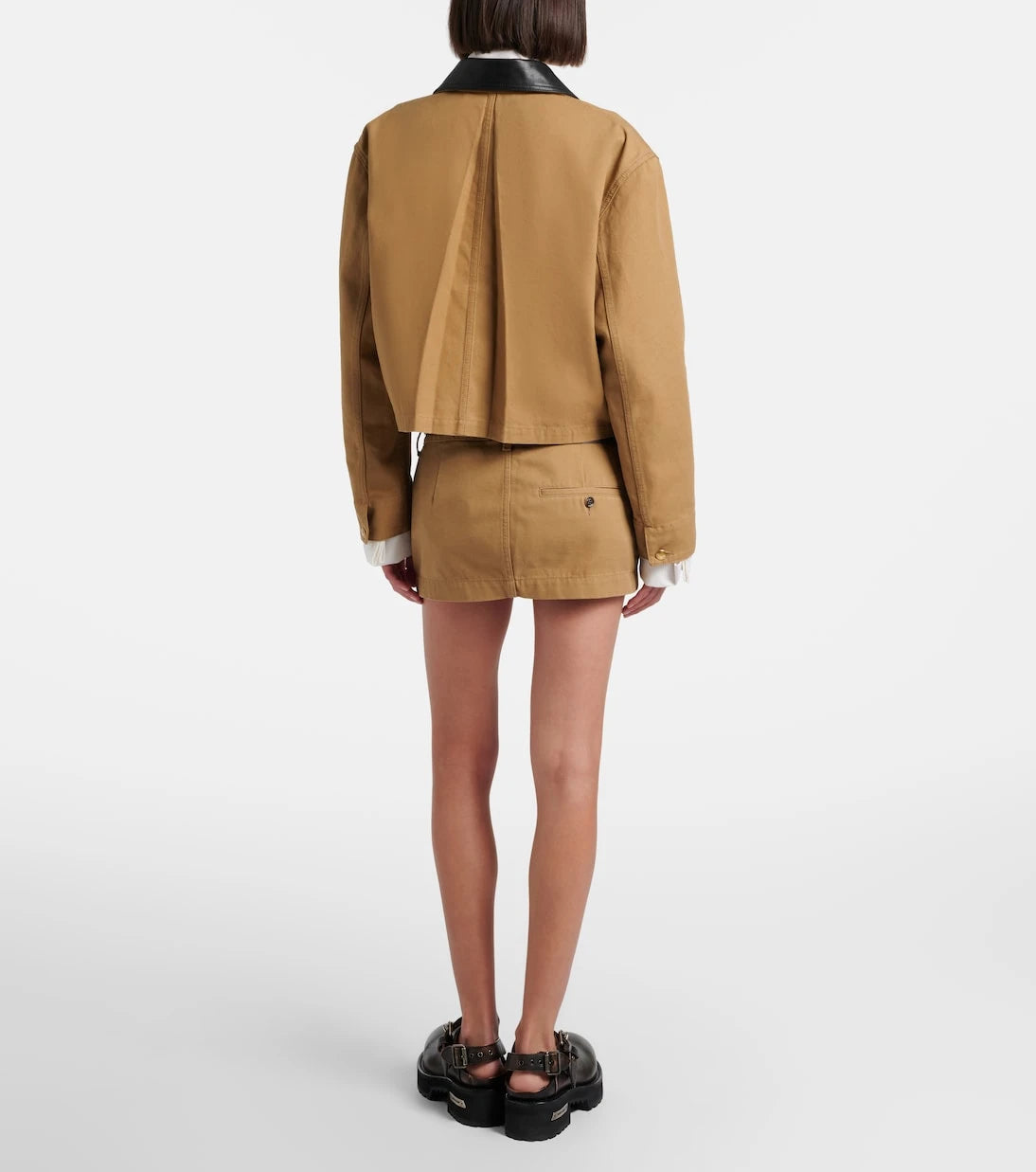 Balenciaga - Cotton miniskirt