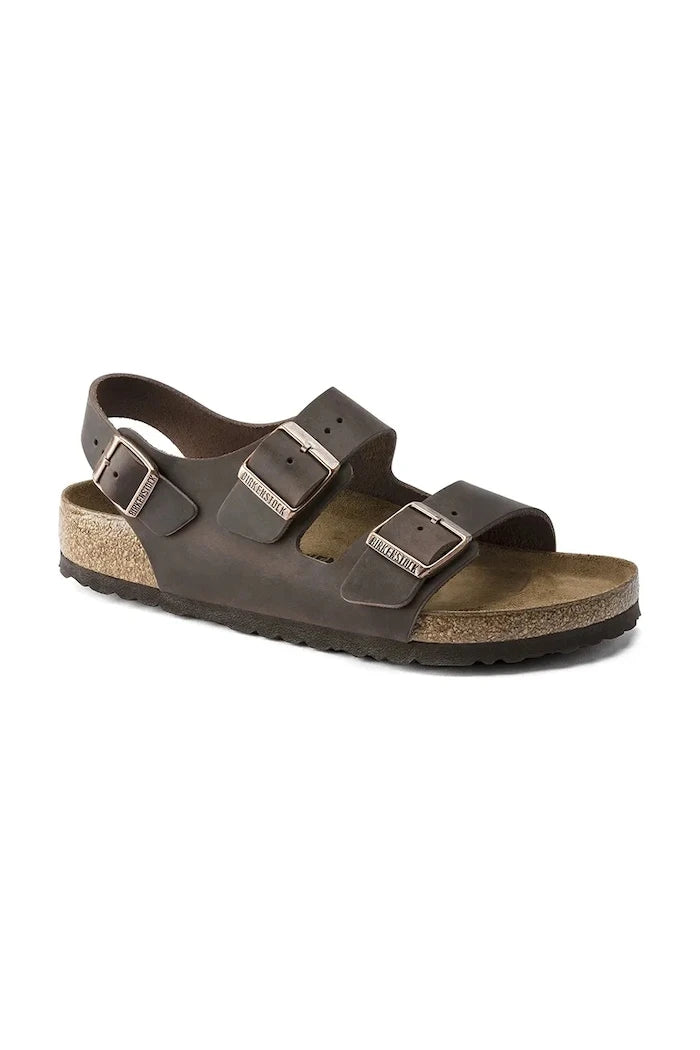 Кожени сандали Birkenstock Milano