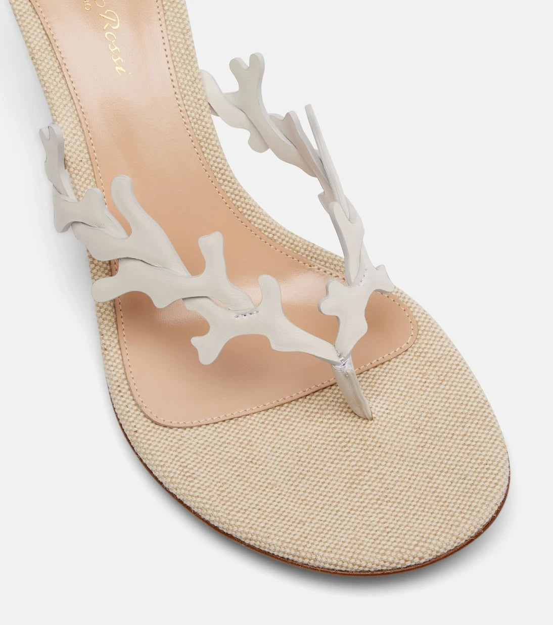 Gianvito Rossi - Ocean 70 leather thong sandals