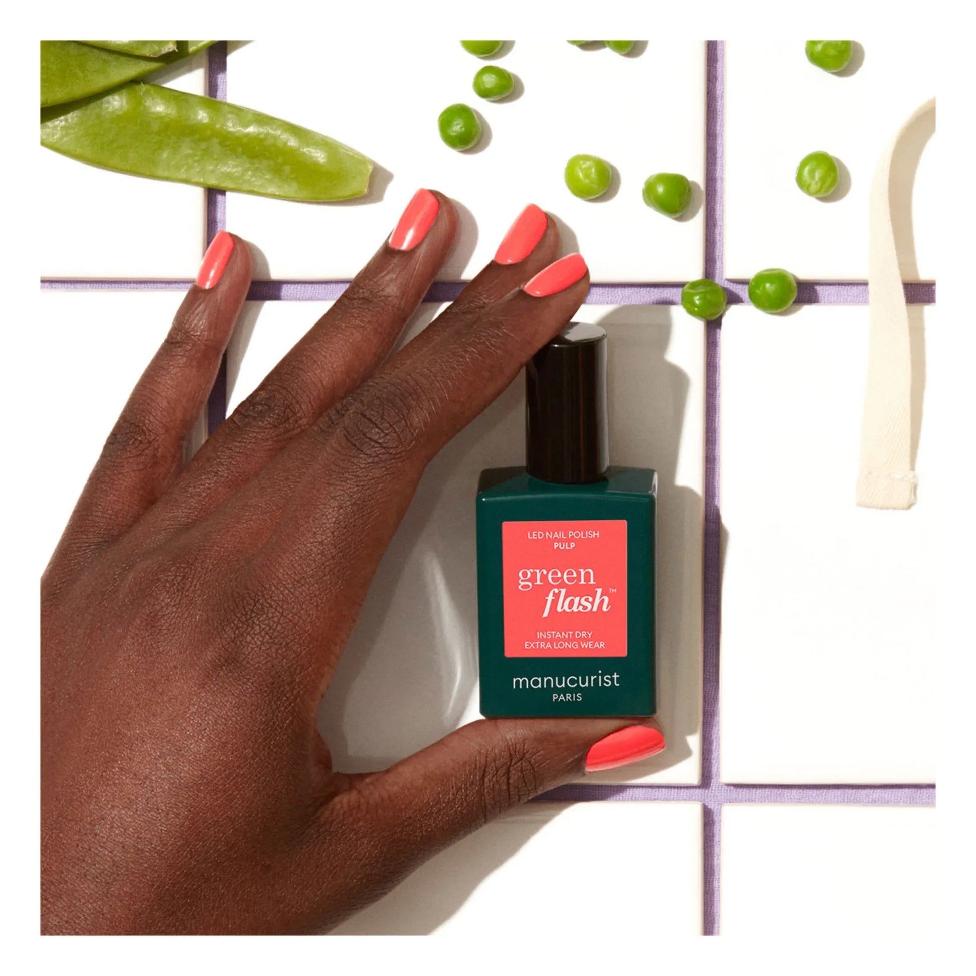 Manucurist - Green Flash Semi-Permanent Nail Polish - 15 ml | Pulp