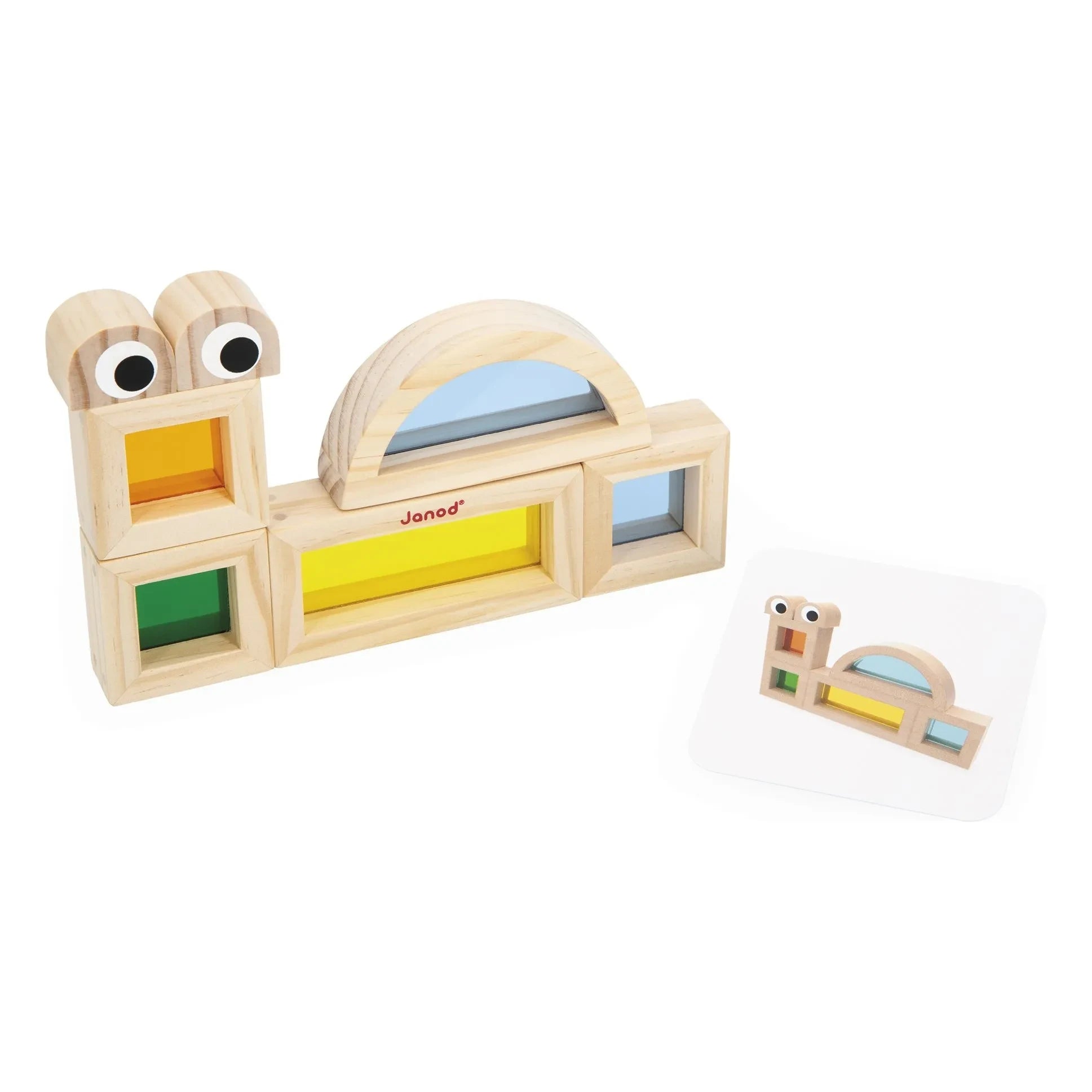 Janod - Translucent sensory blocks