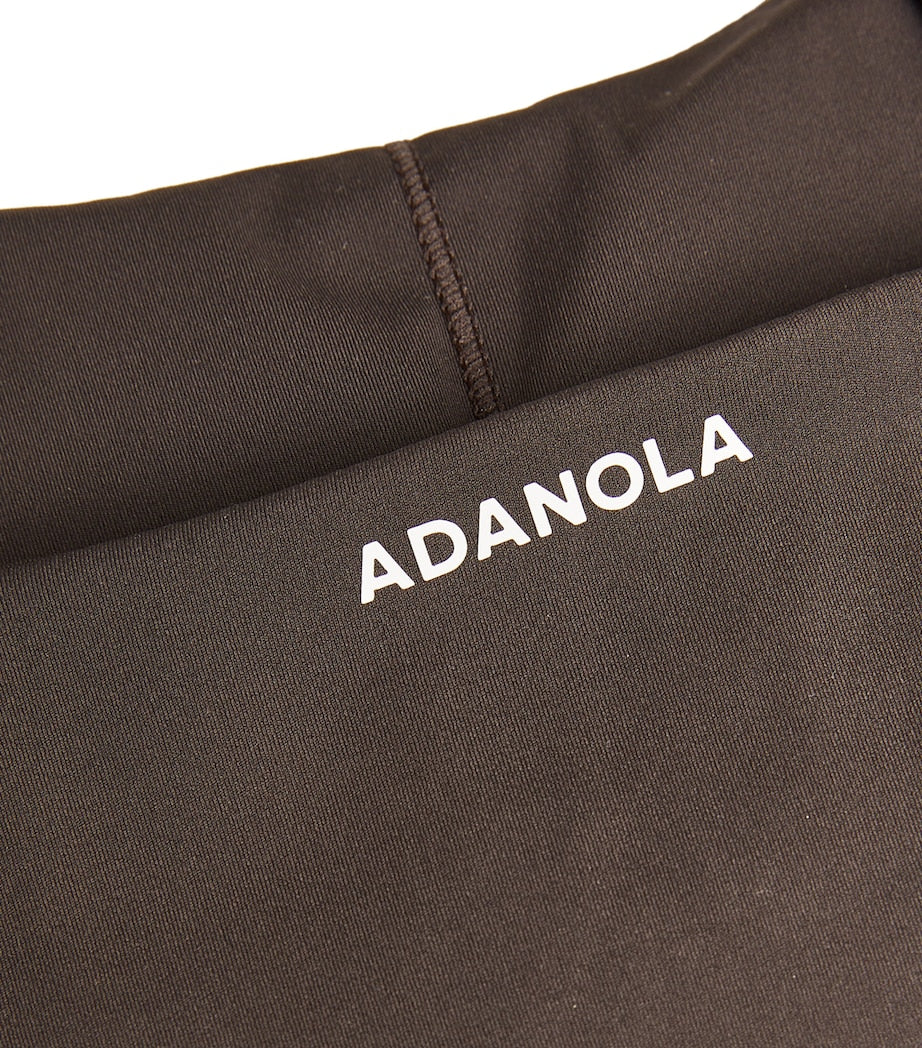 Adanola Beige Ultimate Tank Sports Bra