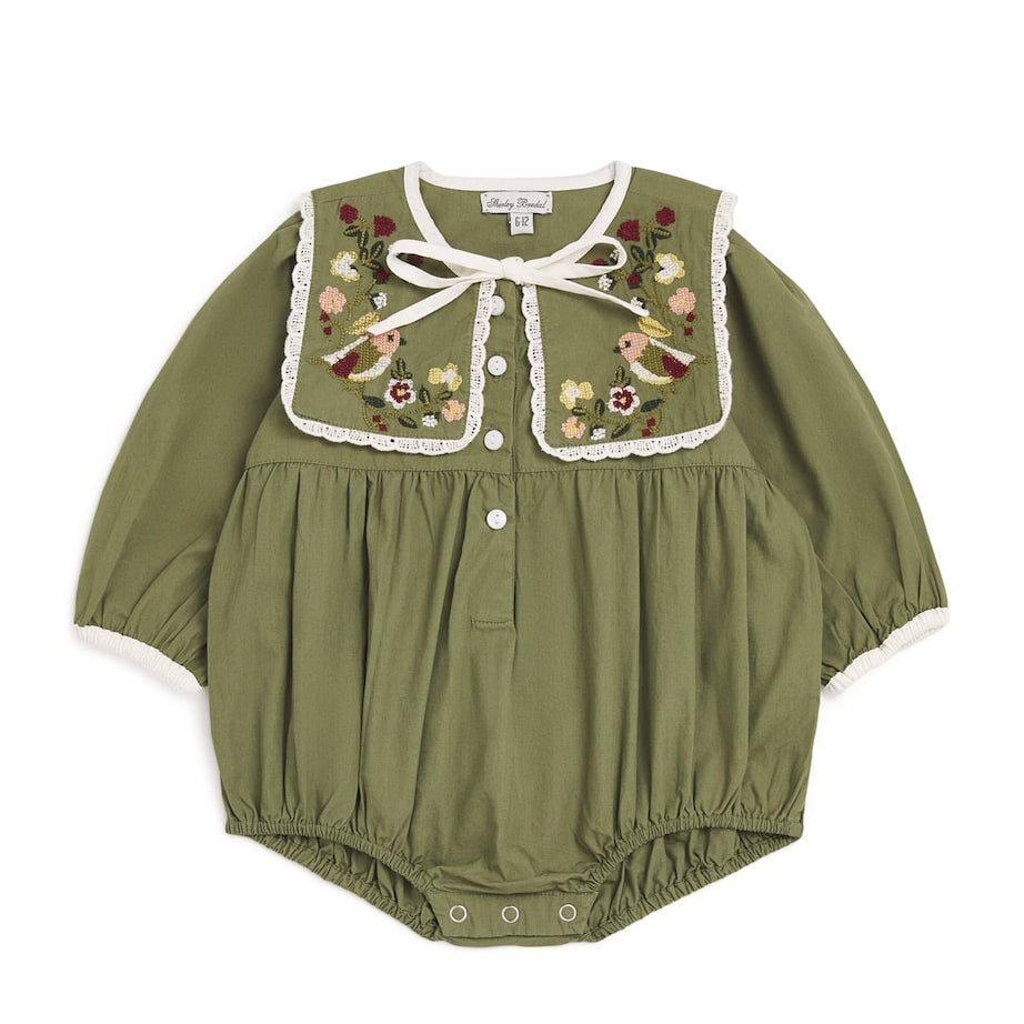 Embroidered Maya Bodysuit (3-36 Months)