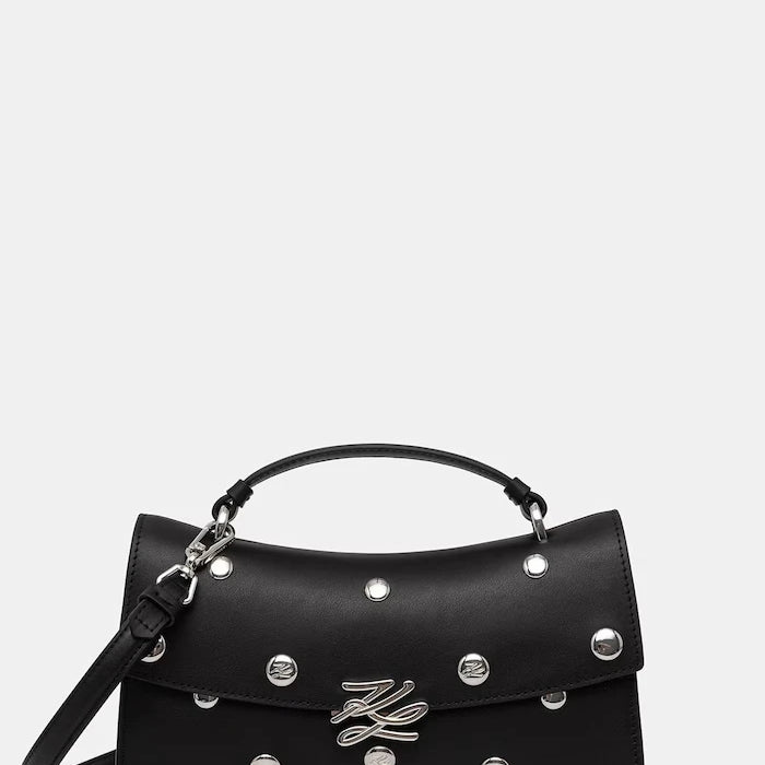 Karl Lagerfeld чанта crossbody дамска от кожа K/AUTOGRAPH