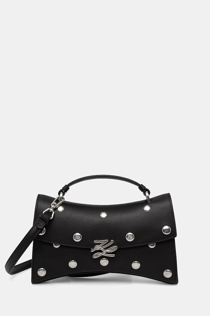 Karl Lagerfeld чанта crossbody дамска от кожа K/AUTOGRAPH