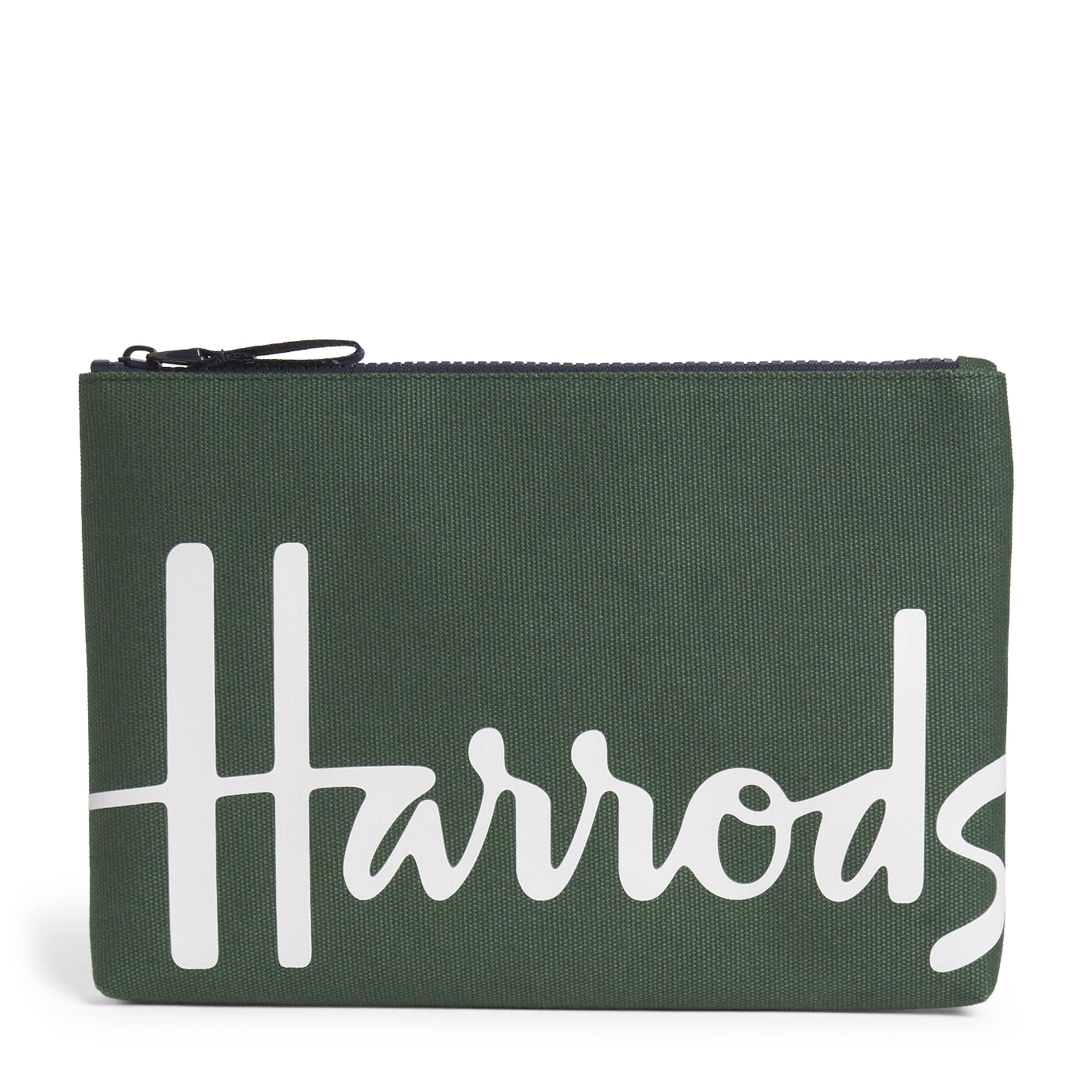 Medium Cotton Logo Pouch