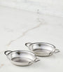 Stainless Steel Oval Au Gratin Dish (Set of 2)