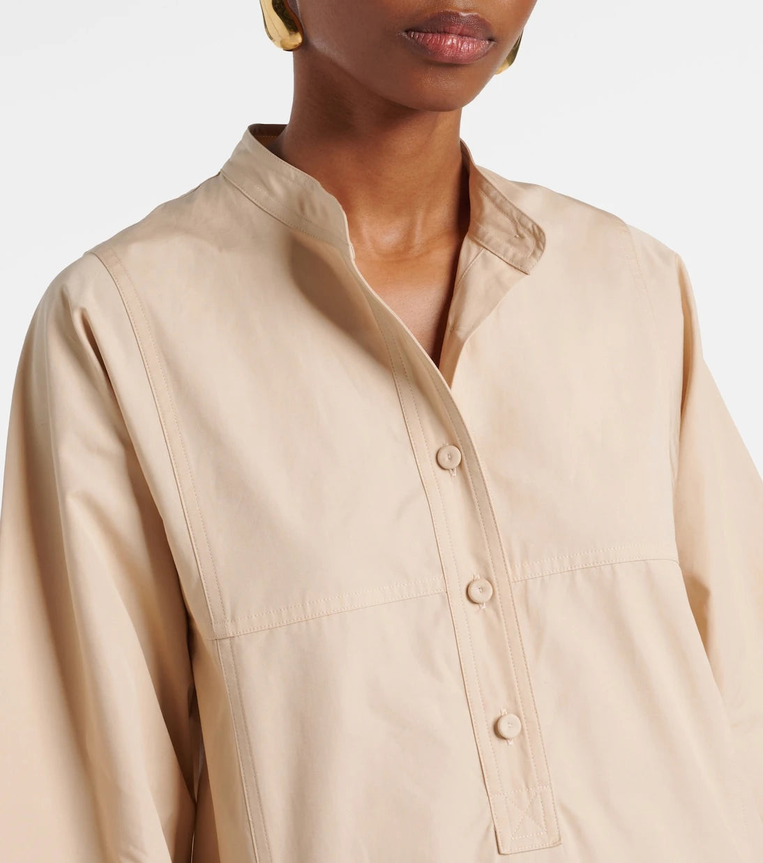 Loro Piana - Cotton poplin tunic