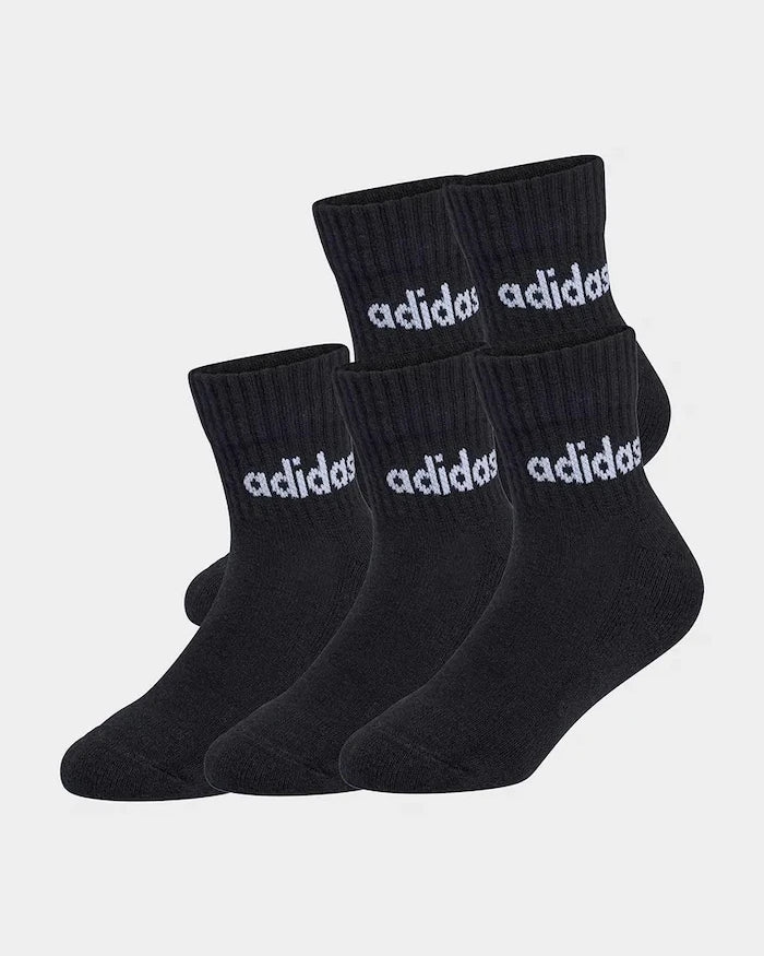 Pamuklu çocuk çorapları adidas Performance (5 çift)