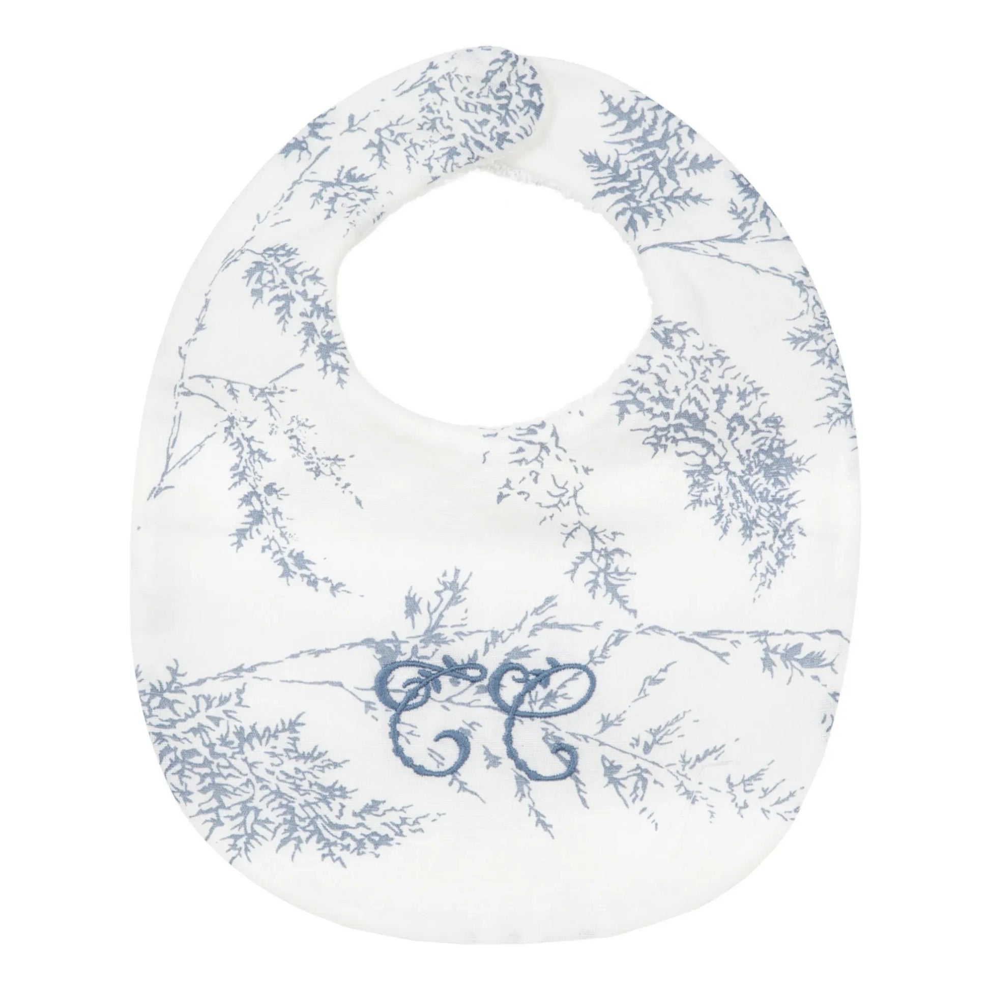 Tartine et Chocolat - Foliage Bib | Navy blue