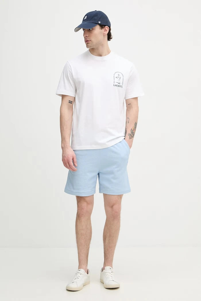 Lacoste къс панталон тип анцуг мъжки от памук
